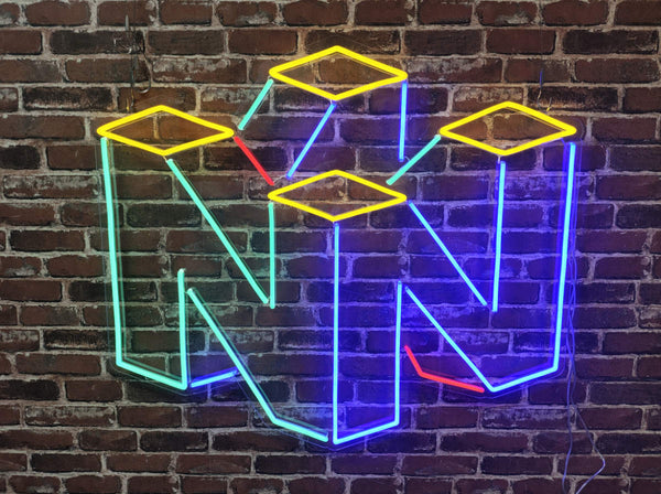 Post-production Working Nintendo neon sign