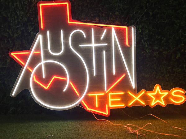 Austin Texas neon sign