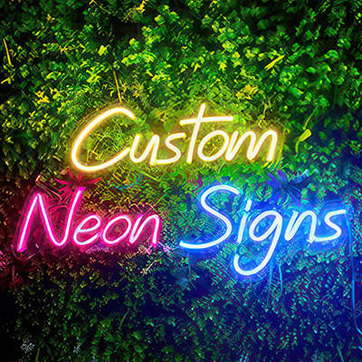 Create a custom neon sign