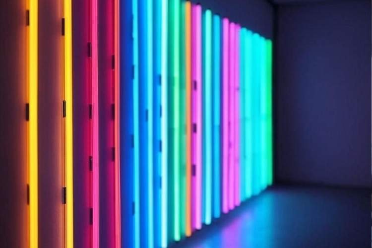 Neon color palette