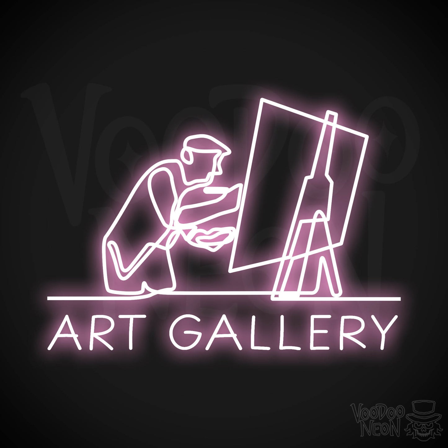 Art Gallery LED Neon - Light Pink