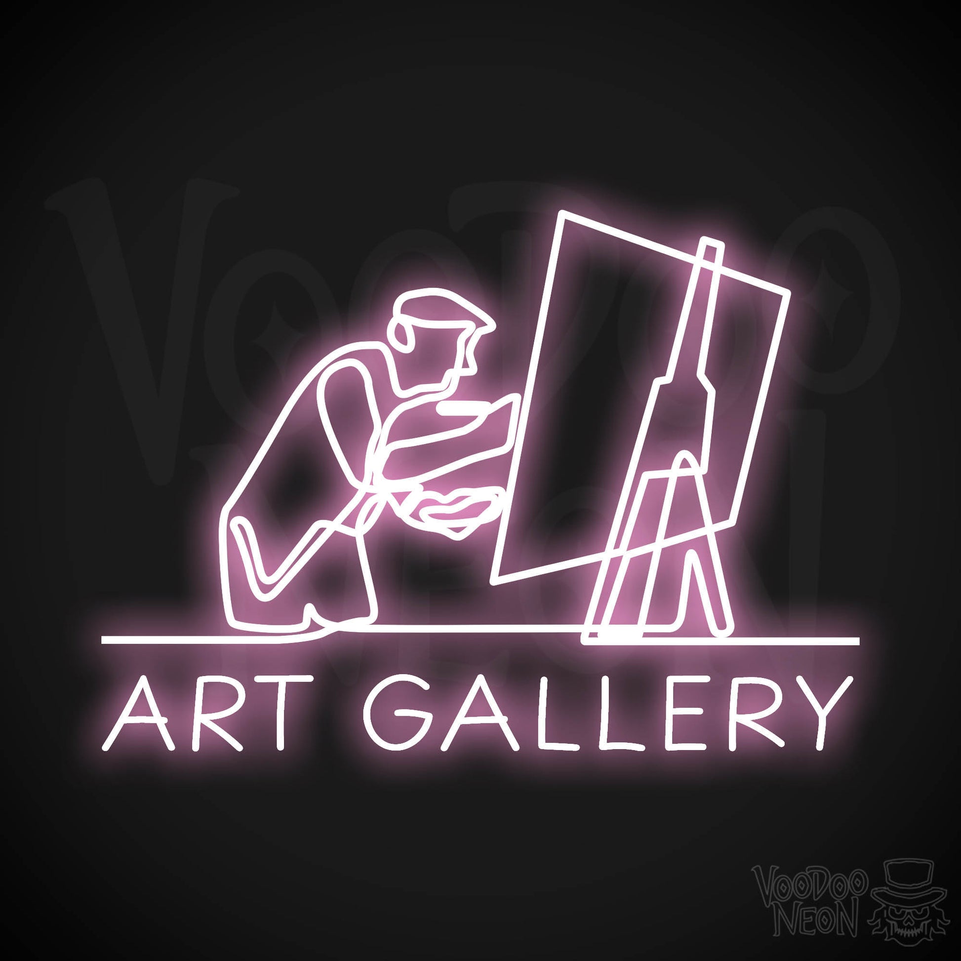 Art Gallery LED Neon - Light Pink