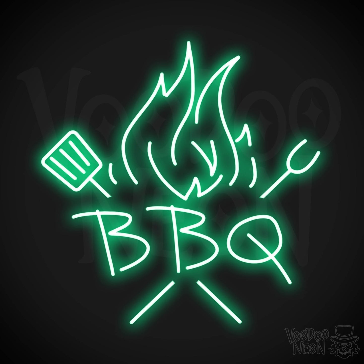 BBQ LED Neon - Green
