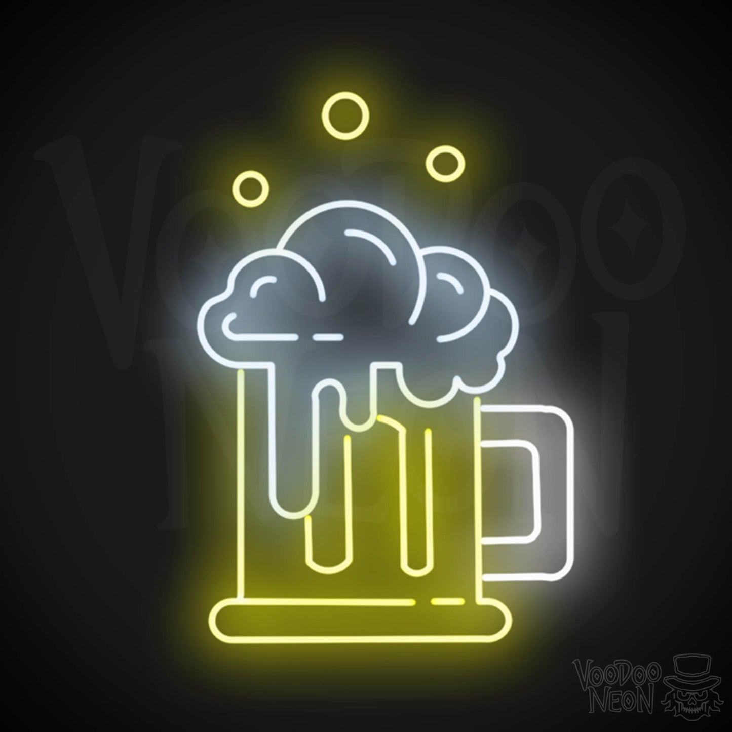 Neon Beer Sign - Beer Neon Sign - LED Beer Sign - Color Multi-Color