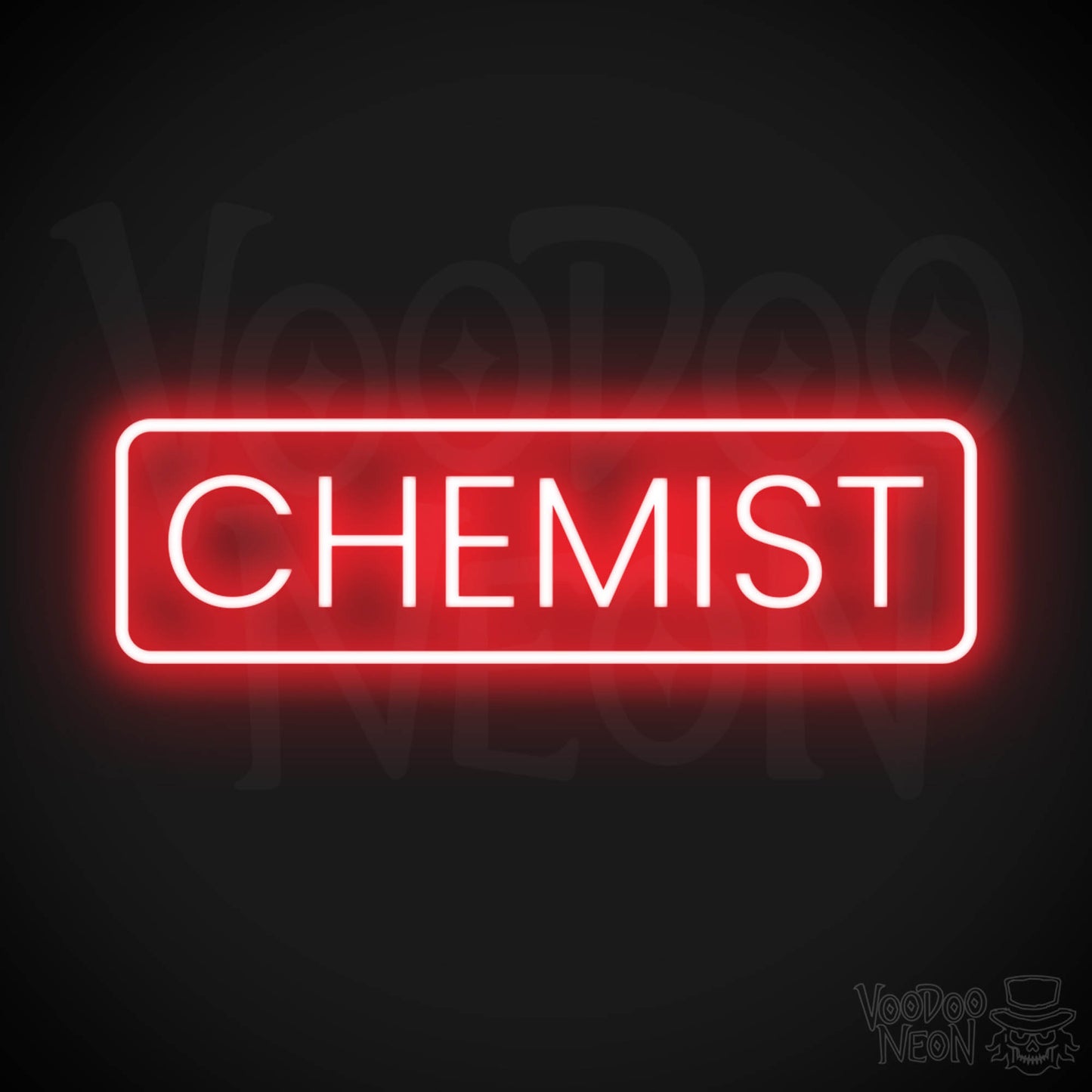 Chemist LED Neon - Red