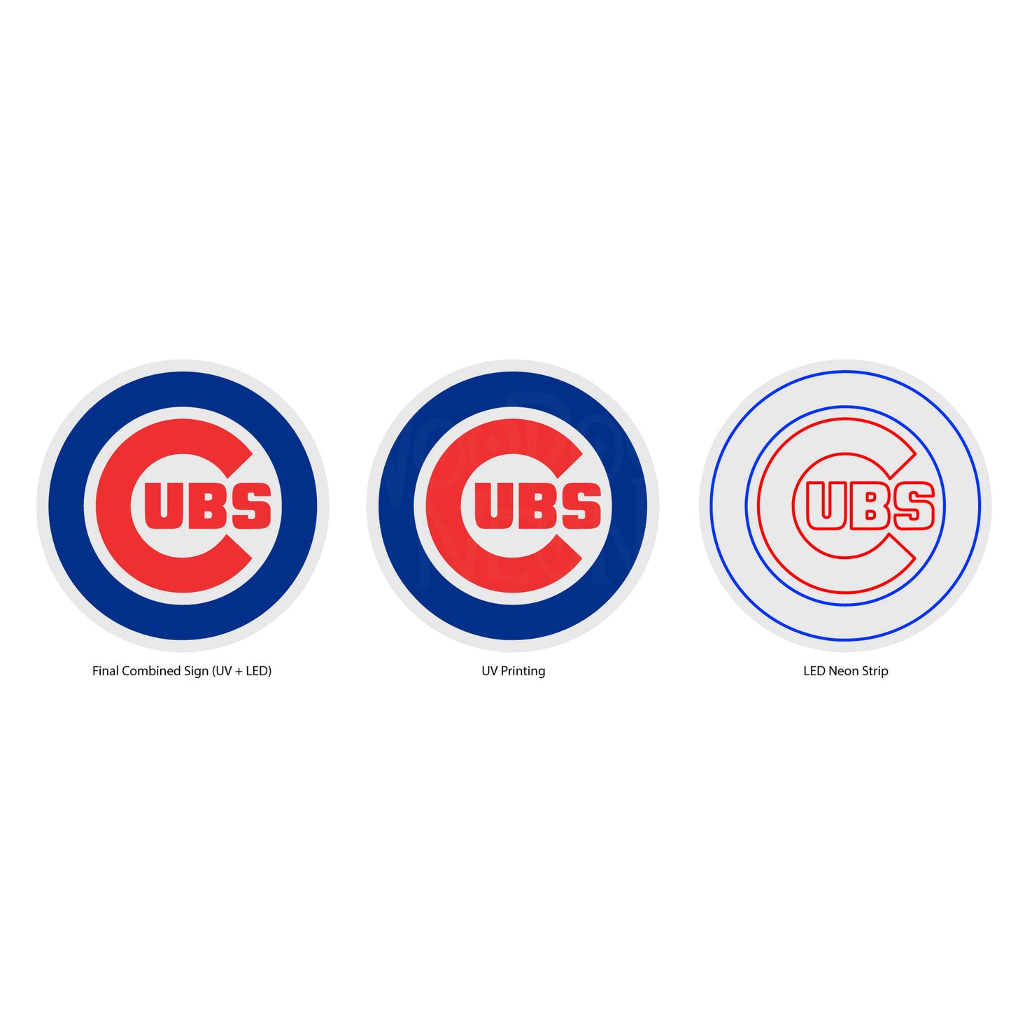 Chicago Cubs Technical Drawing