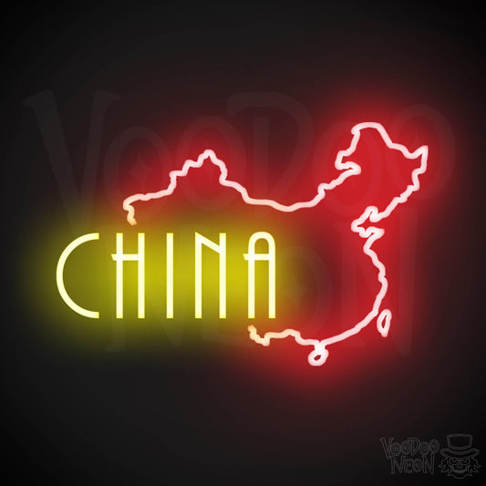 China Neon Sign - Neon China Sign - LED Sign - Color Multi-Color