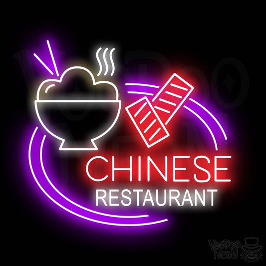 Chinese Restaurant LED Neon - Multi-Color