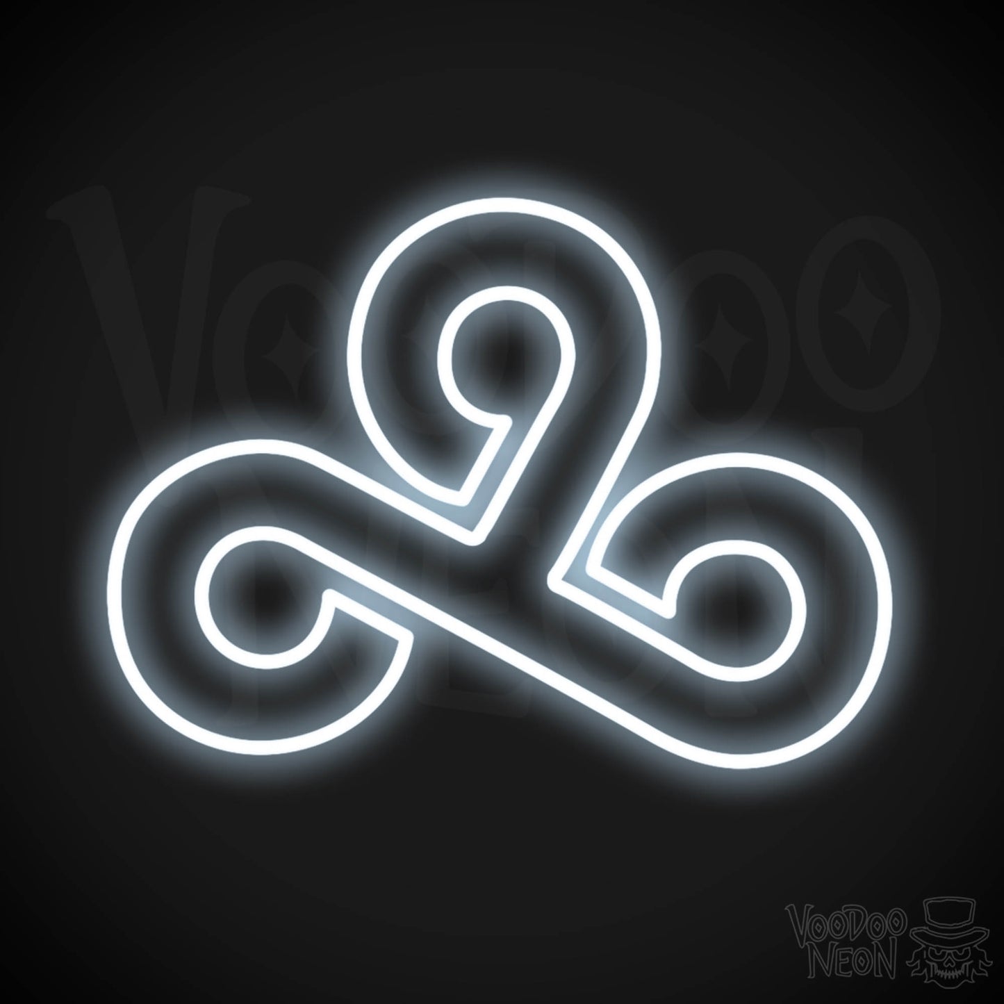 Cloud 9 Neon Sign - Neon Cloud 9 Sign - Cloud 9 Wall Art - Color Cool White