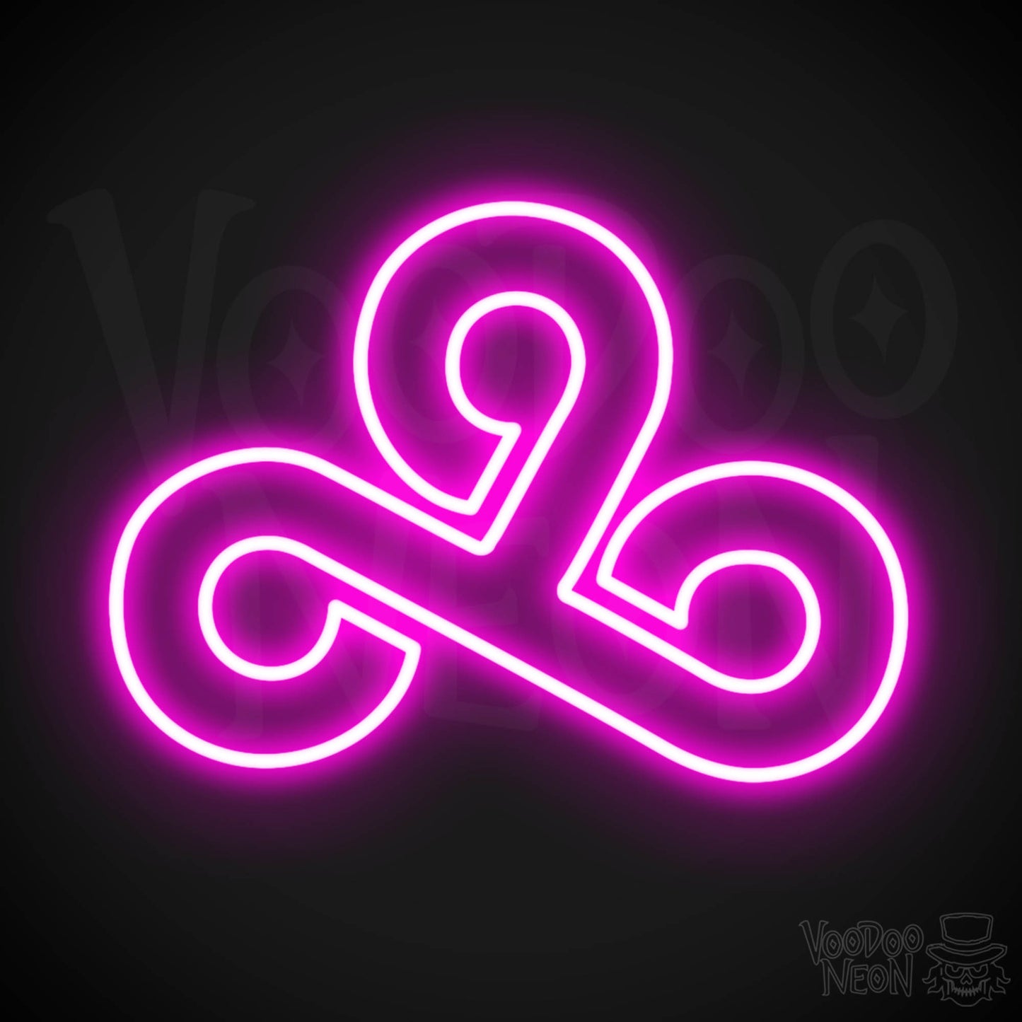 Cloud 9 Neon Sign - Neon Cloud 9 Sign - Cloud 9 Wall Art - Color Pink
