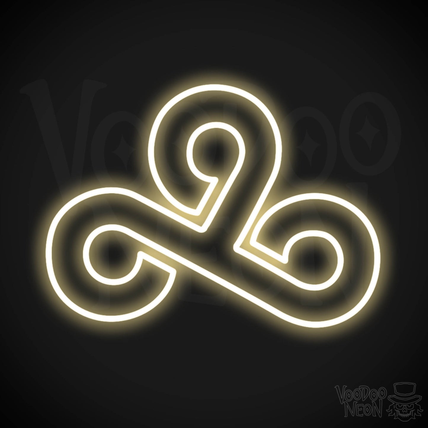 Cloud 9 Neon Sign - Neon Cloud 9 Sign - Cloud 9 Wall Art - Color Warm White