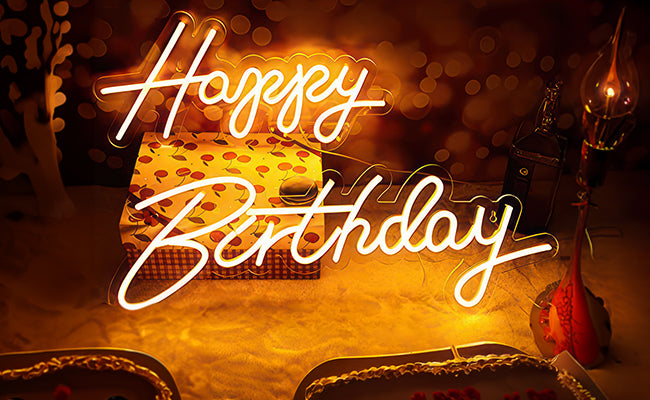 FAQ - Neon Lights for Parties, Birthdays, Baby Showers, Anniversaries