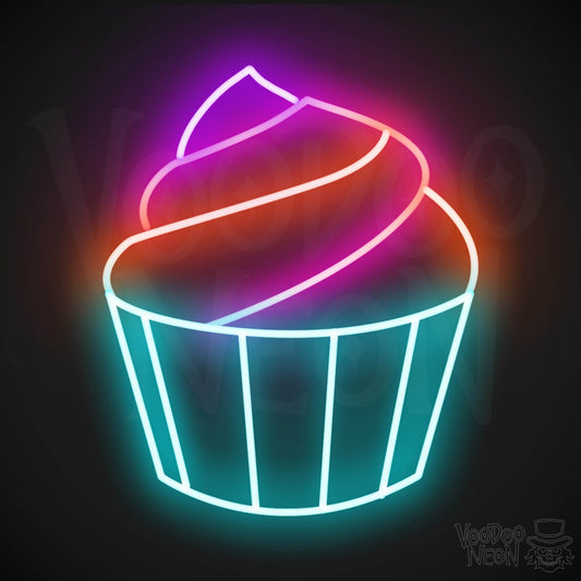 Cupcake LED Neon - Multi-Color