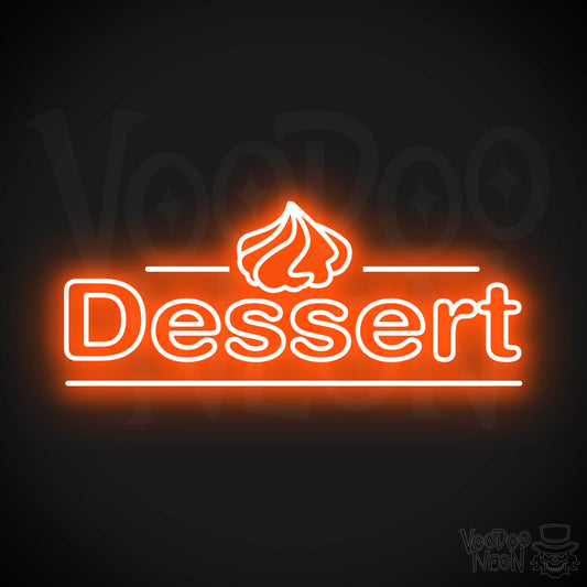 Dessert LED Neon - Orange