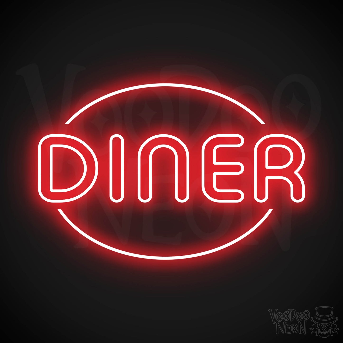 Diner LED Neon - Red