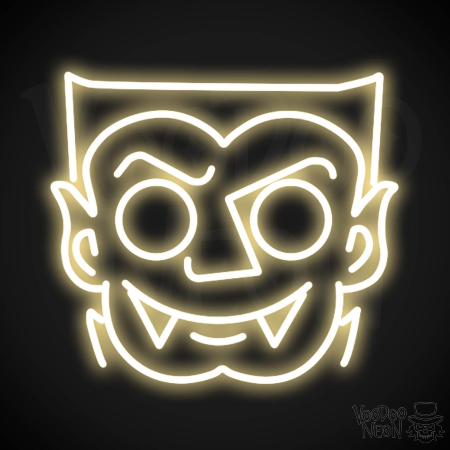 Dracula Neon Sign - Neon Dracula Sign - Vampire Neon Sign - LED Wall Art - Color Warm White
