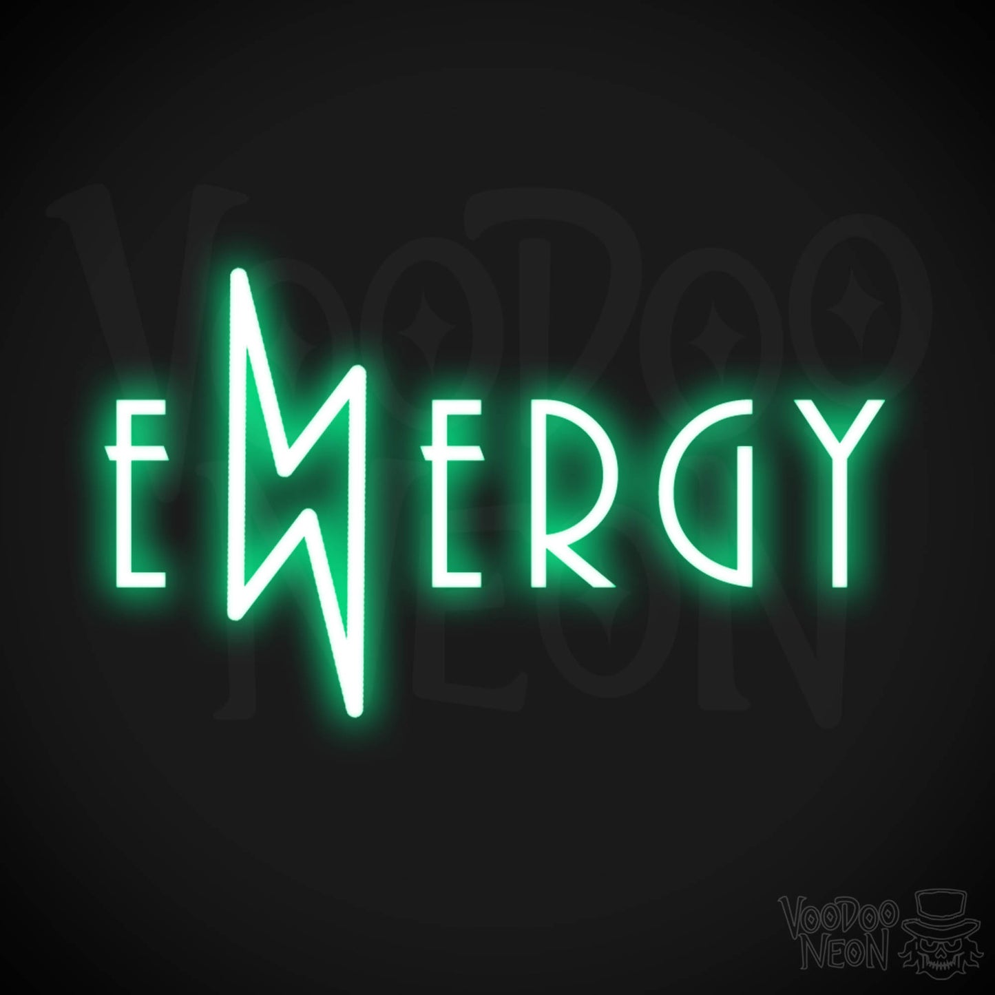 Energy Neon Sign - Neon Energy Sign - Energy Light Up Sign - Color Green