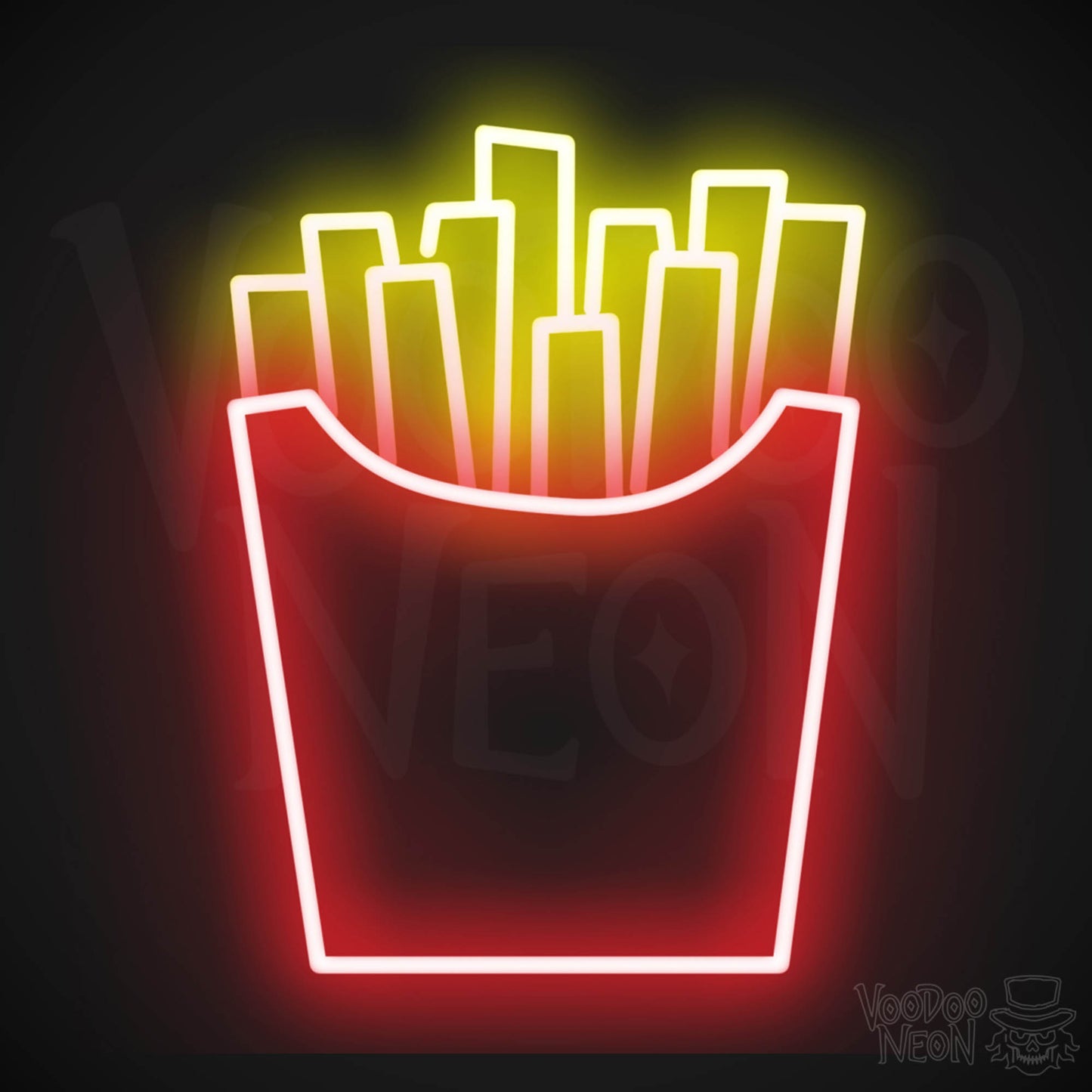 Fries 2 LED Neon - Multi-Color