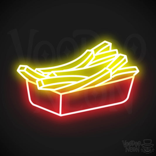 Fries 3 LED Neon - Multi-Color