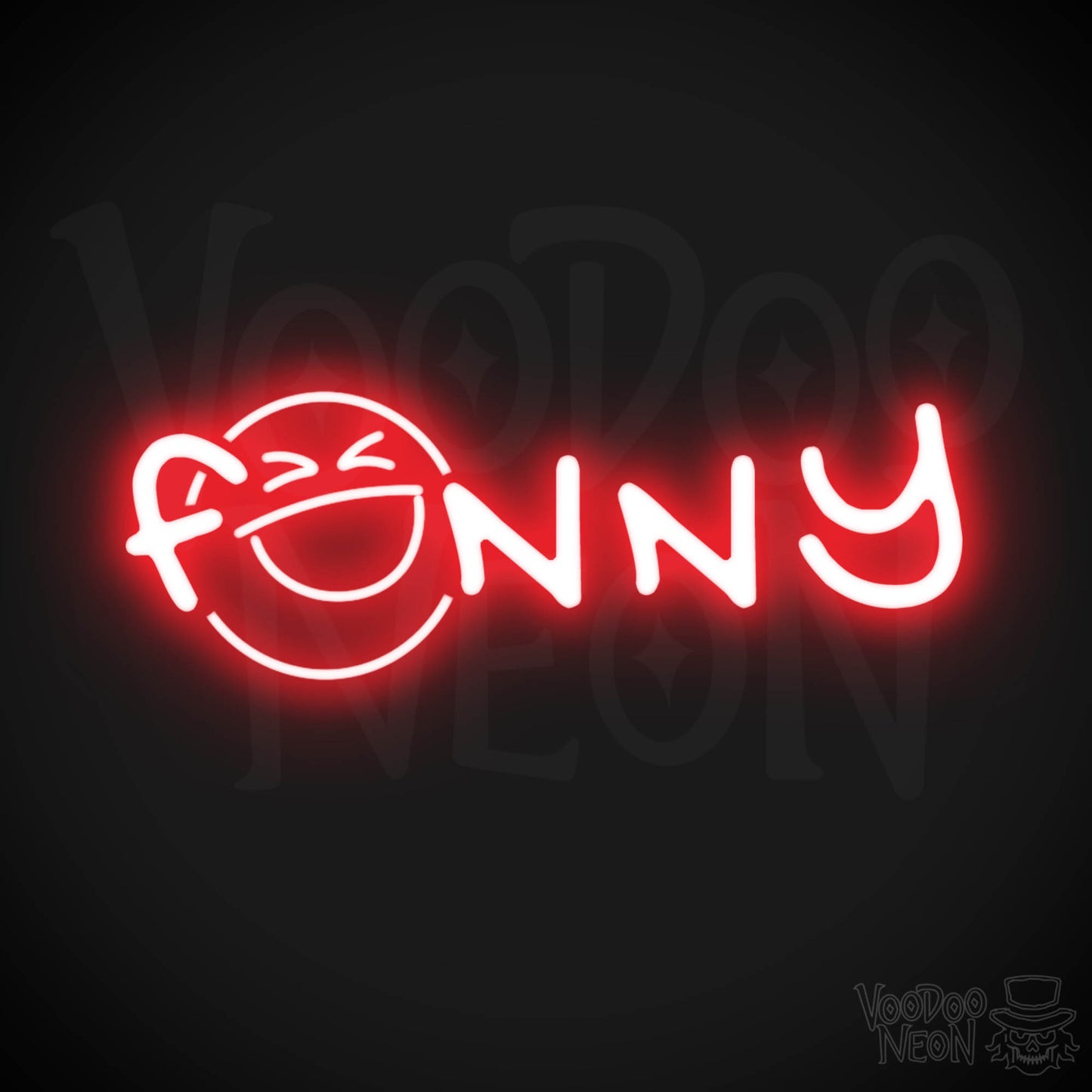 Funny Neon Sign - Neon Funny Sign - Word Sign - Color Red