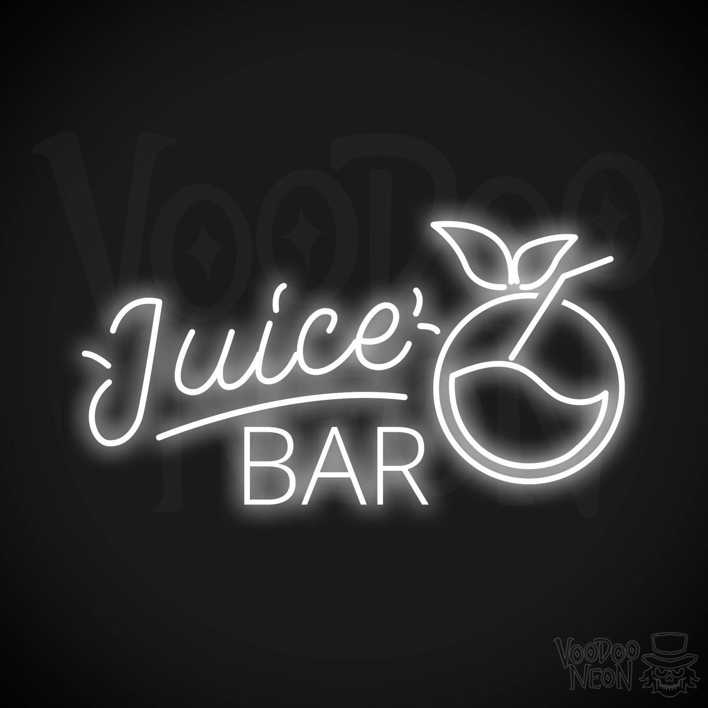 Juice Shop LED Neon - White