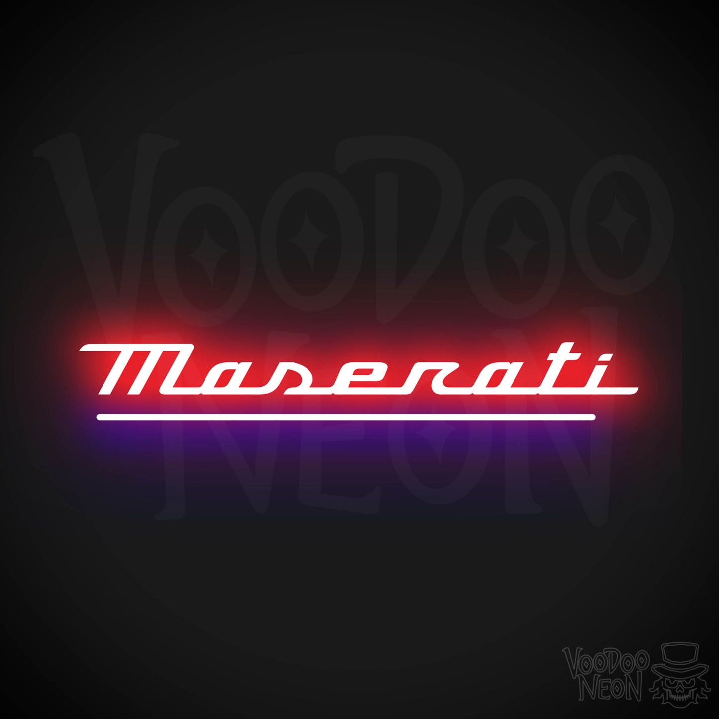 Maserati Neon Sign - Maserati Sign - Maserati Decor - Wall Art - Color Multi-Color