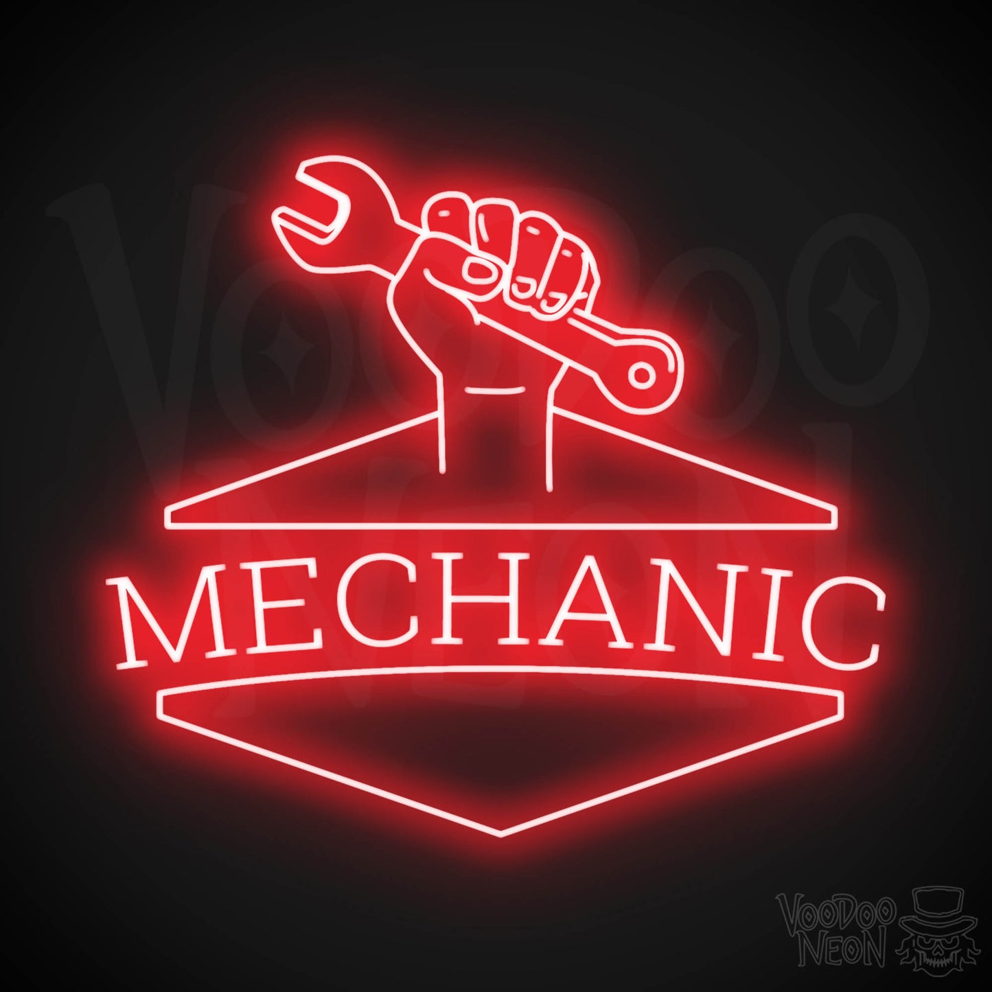 Mechanic LED Neon - Red