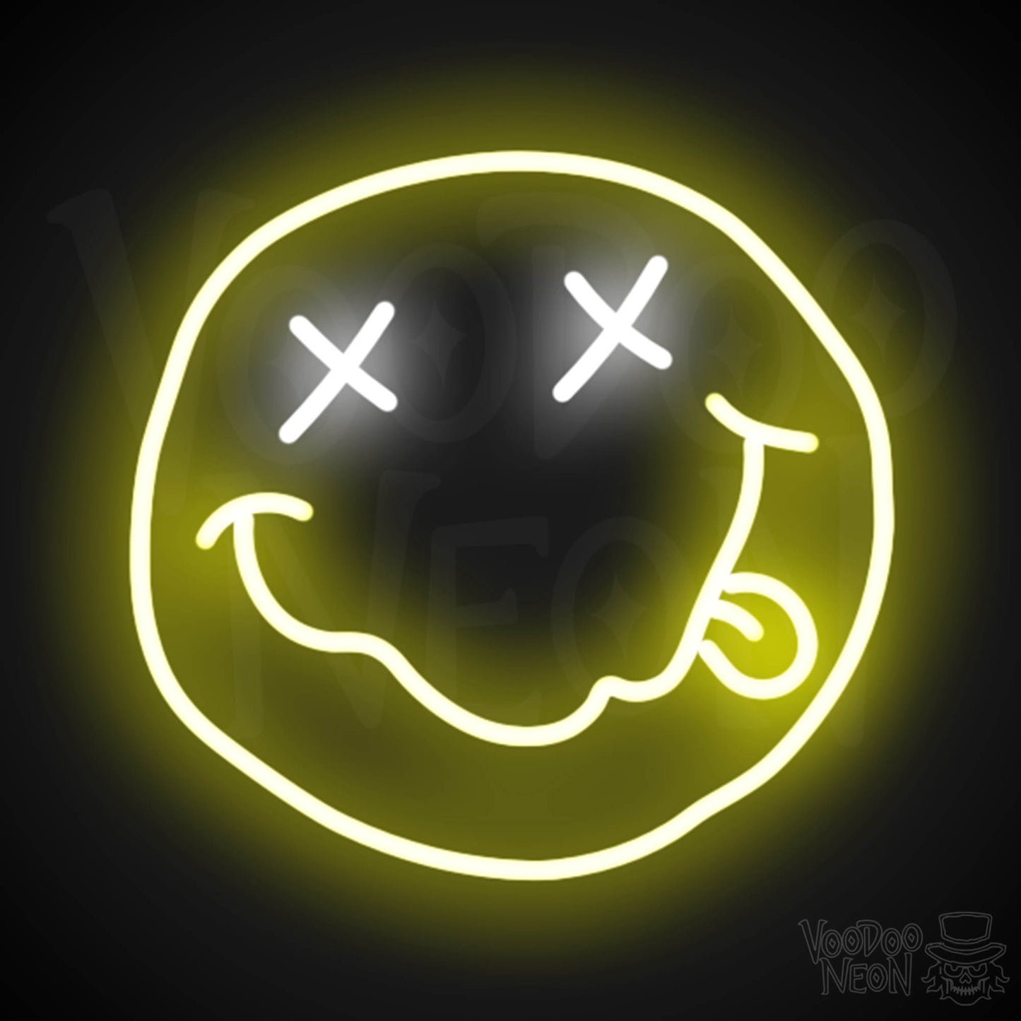 Nirvana Neon Sign - Nirvana Sign - Neon Nirvana Logo Wall Art - Color Multi-Color