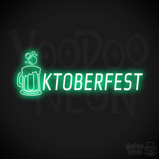 Oktober Fest Neon Sign - Neon Oktober Fest Sign - Color Green