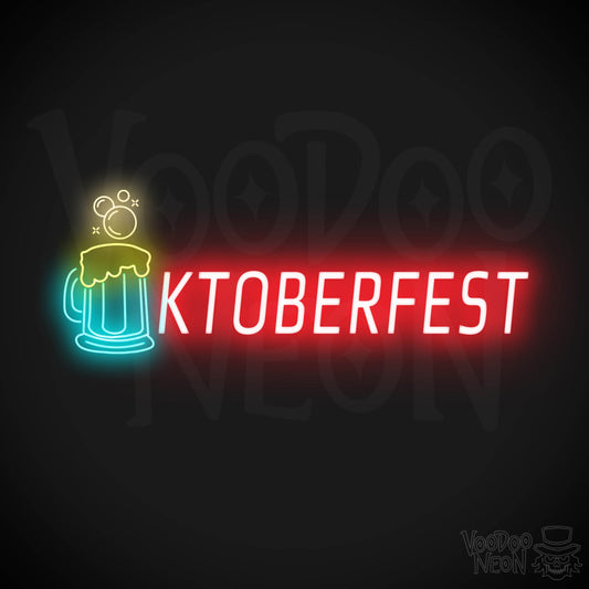 Oktober Fest Neon Sign - Neon Oktober Fest Sign - Color Multi-Color