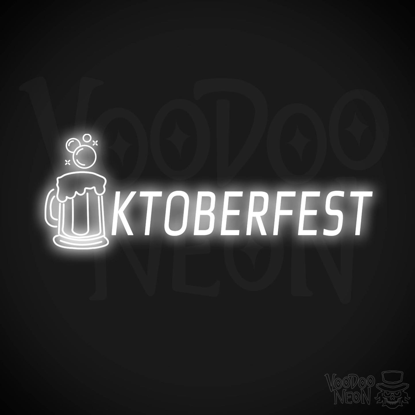 Oktober Fest Neon Sign - Neon Oktober Fest Sign - Color White