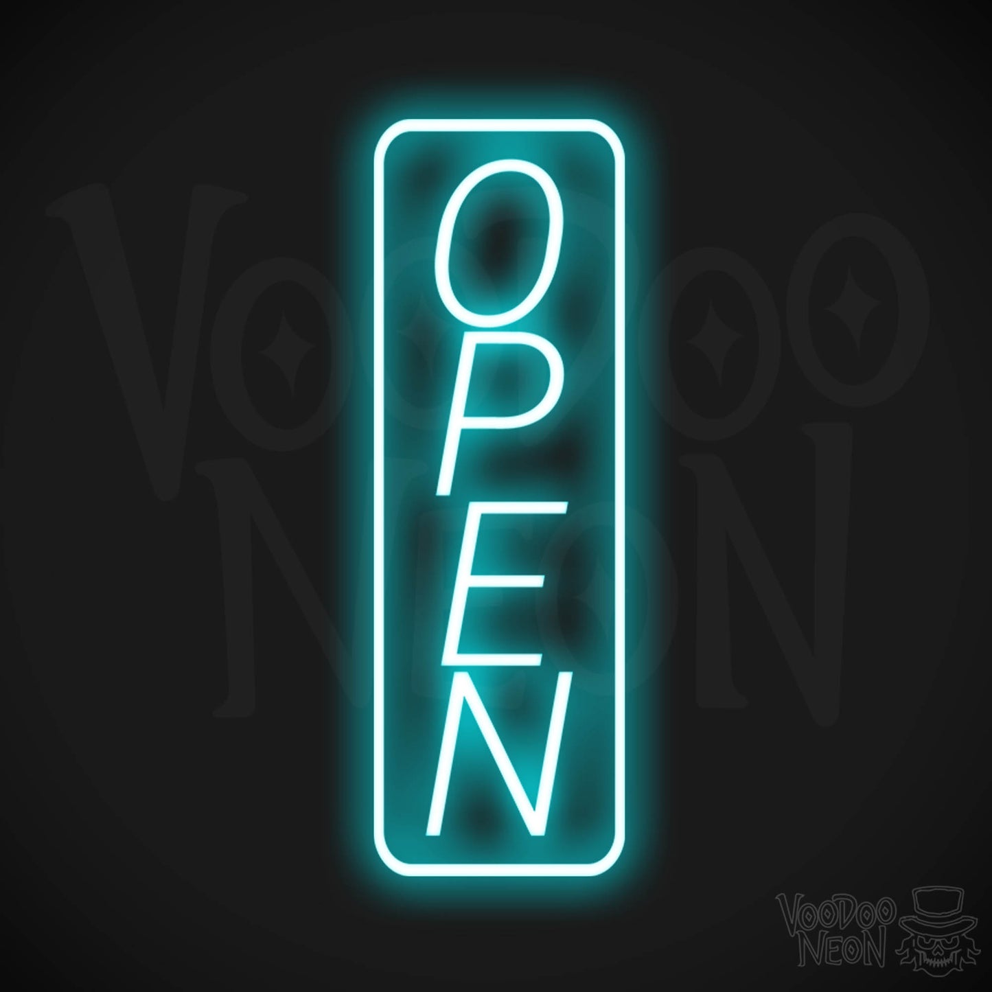 Open LED Neon - Ice Blue