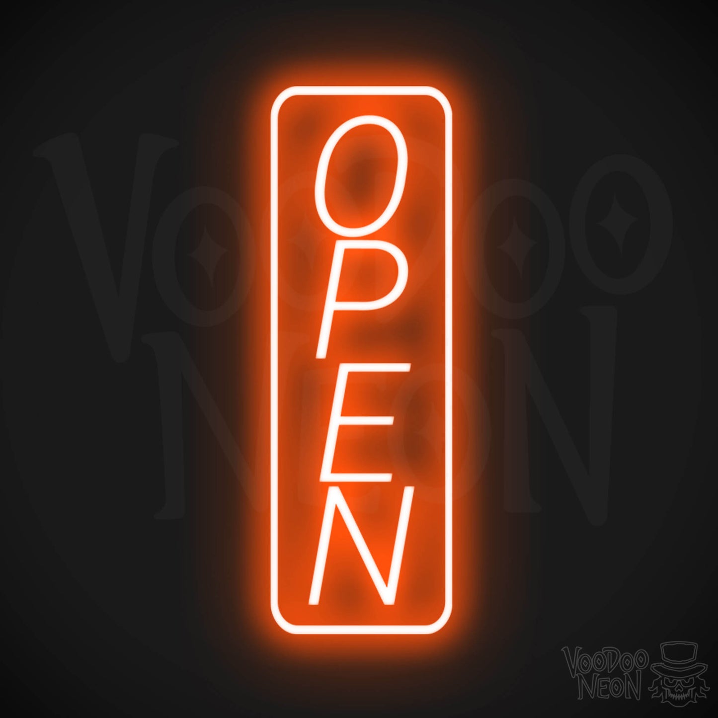 Open LED Neon - Orange