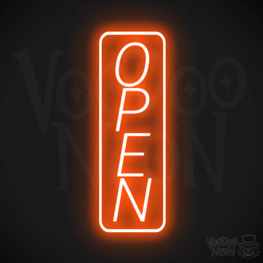 Open LED Neon - Orange