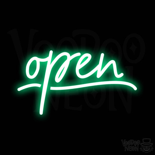 Open LED Neon - Green