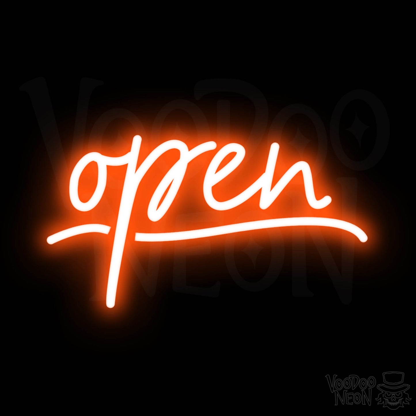 Open LED Neon - Orange
