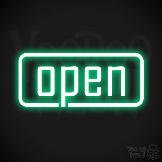 Open LED Neon - Green