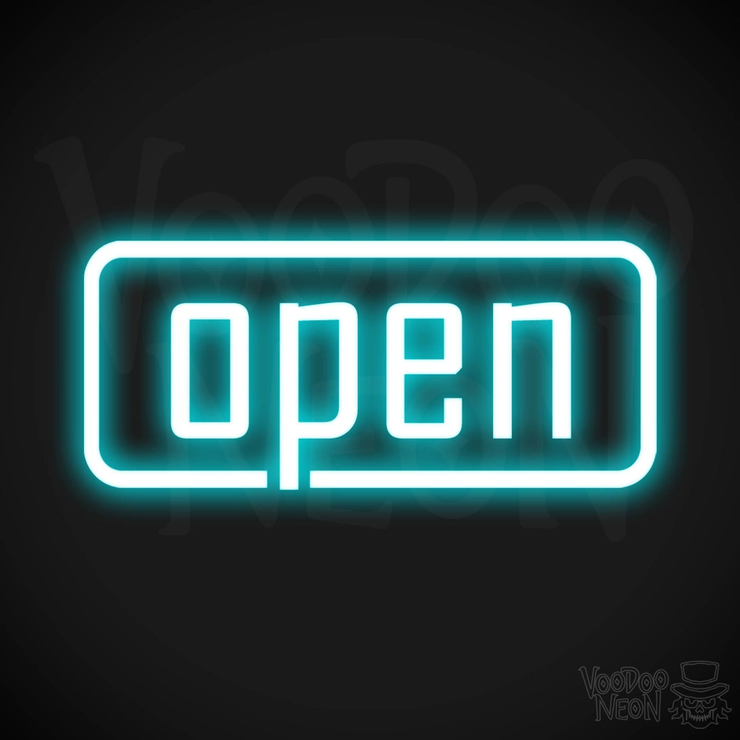 Open LED Neon - Ice Blue