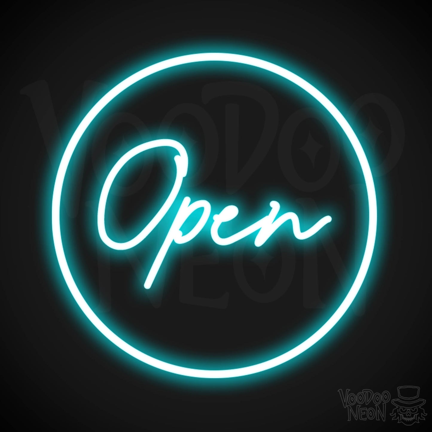 Open LED Neon - Ice Blue