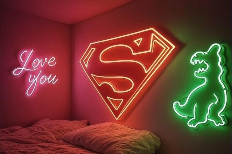 Bedroom neon signs