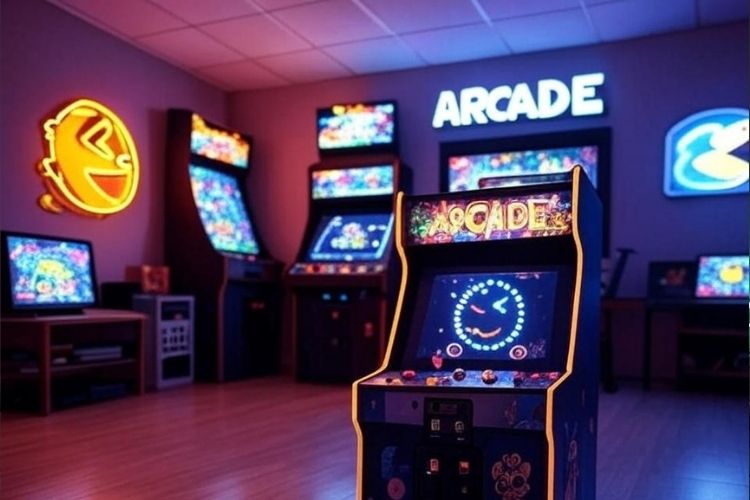 Games room neon signs