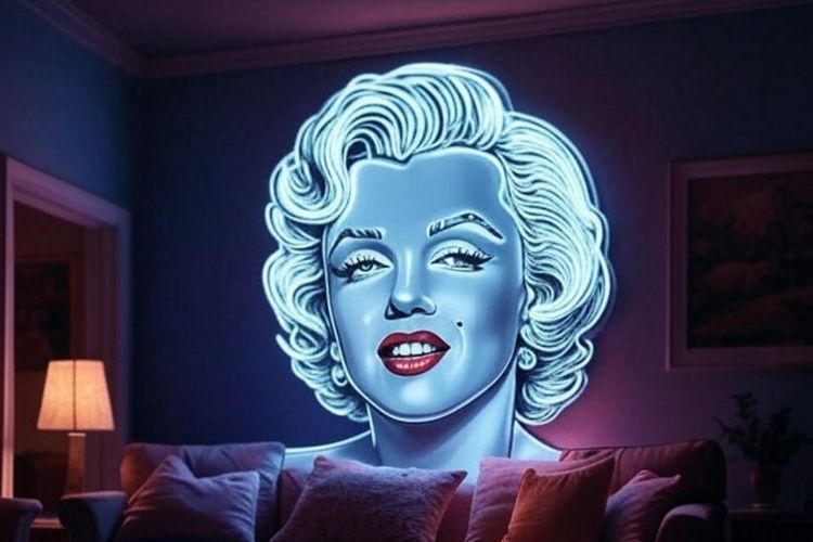 Neon wall art