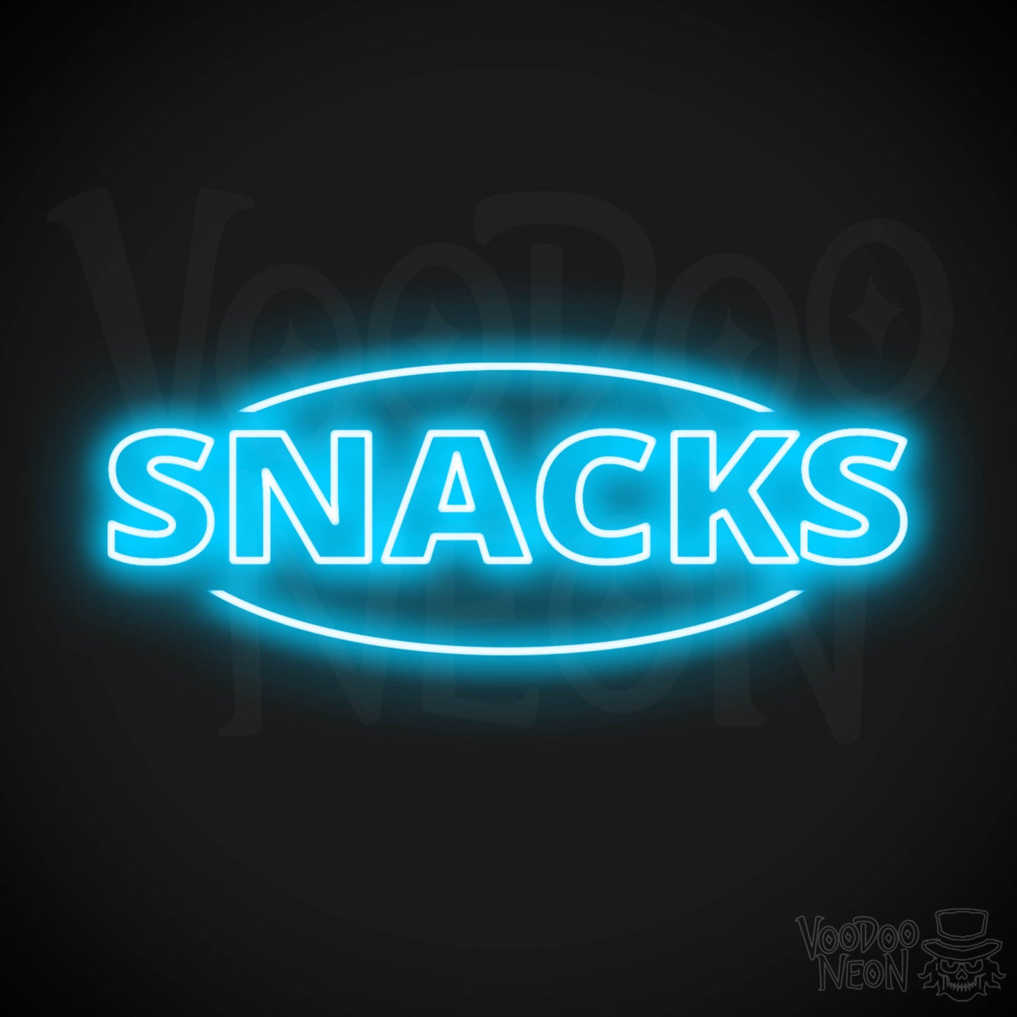 Snacks LED Neon - Dark Blue