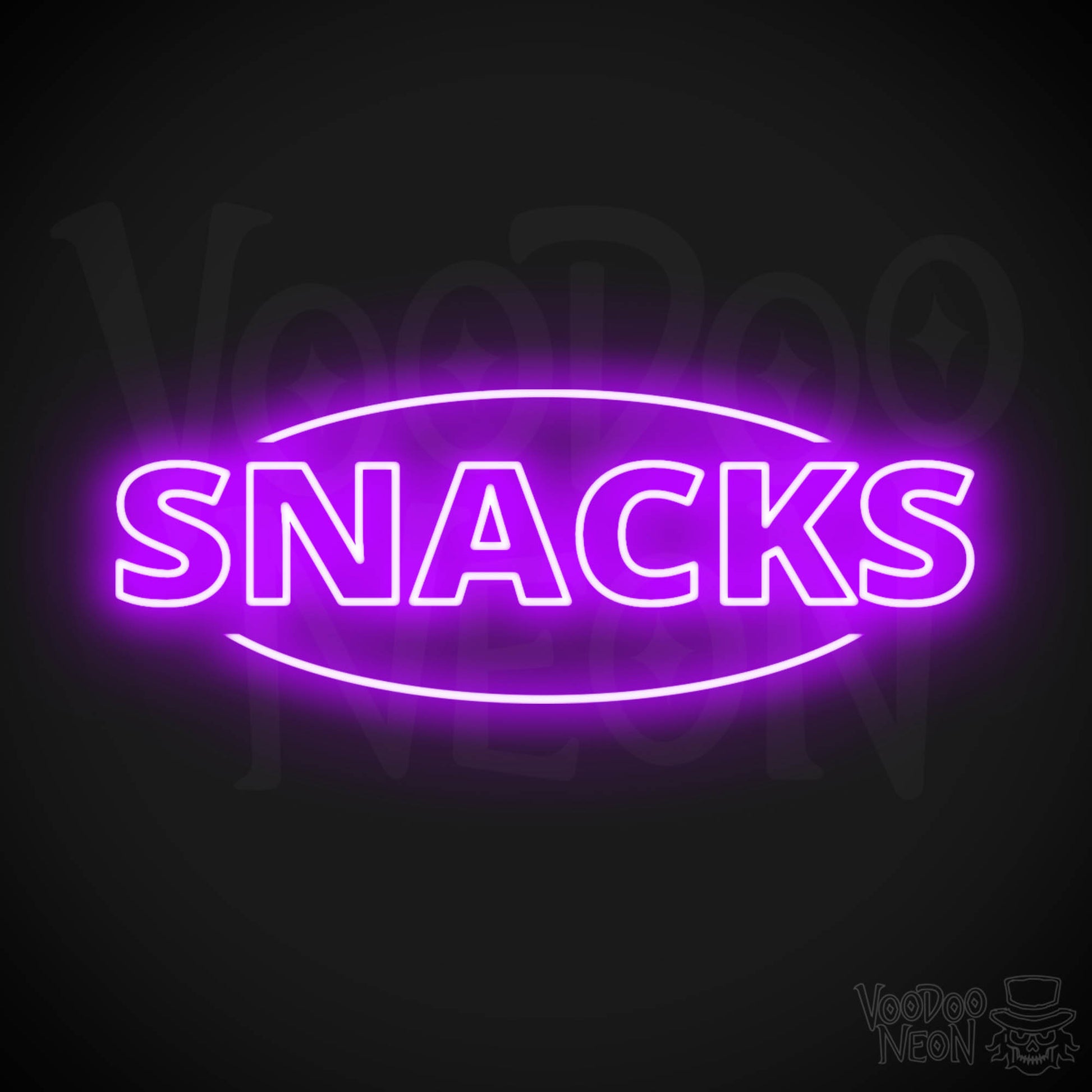 Snacks LED Neon - Purple