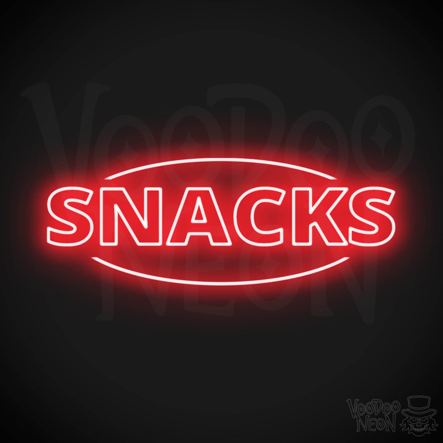 Snacks LED Neon - Red