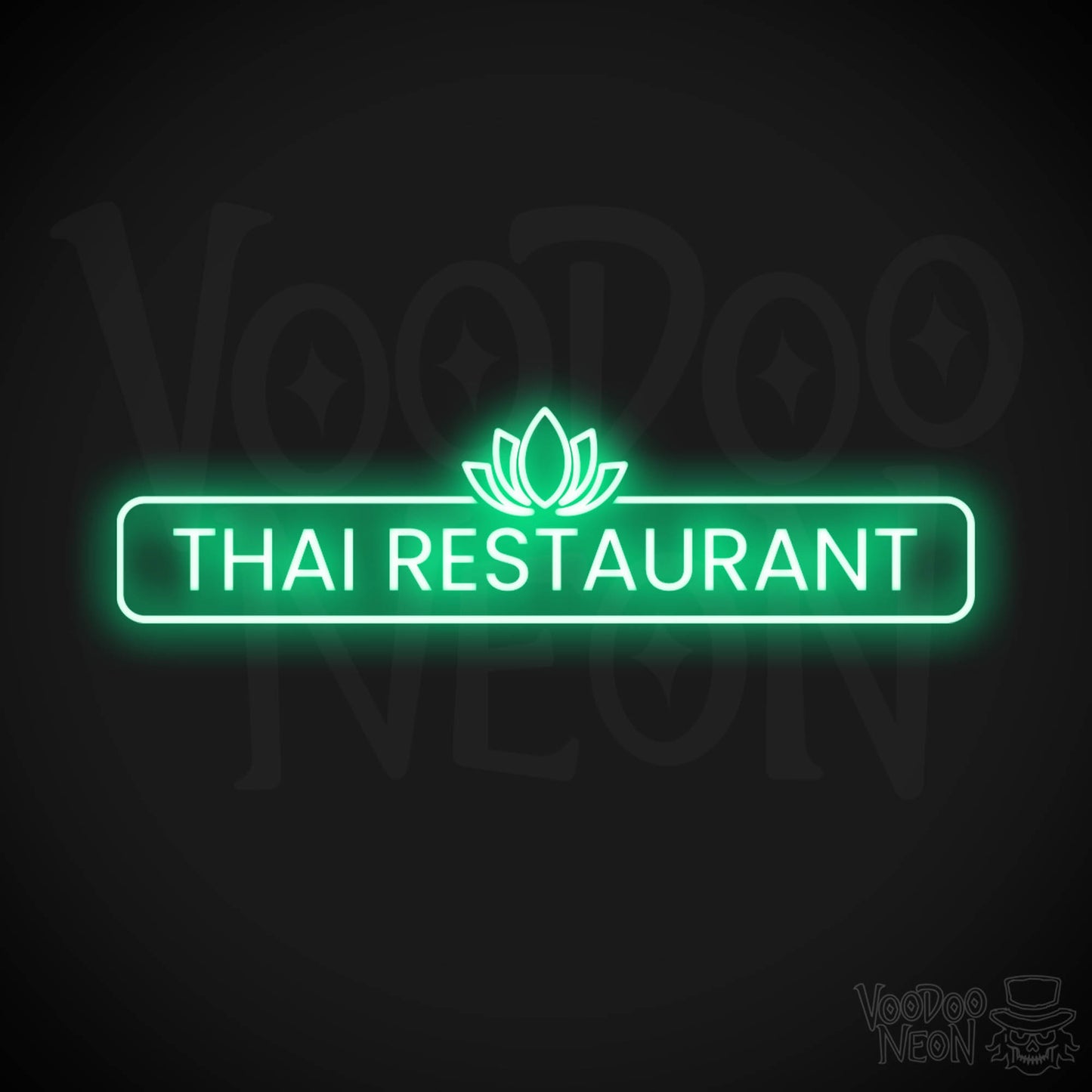 Thai Restaurant LED Neon - Green