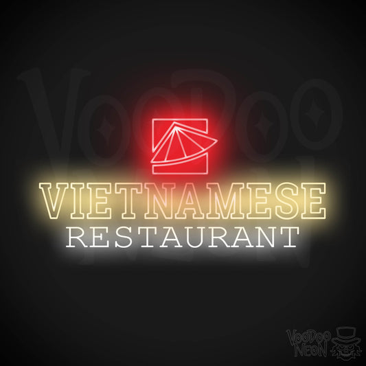 Vietnamese Restaurant LED Neon - Multi-Color
