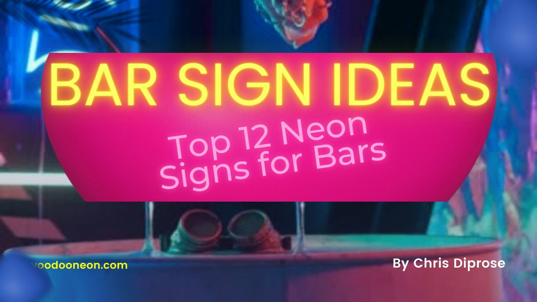 Bar Neon Sign Ideas - The top 12 bar signs