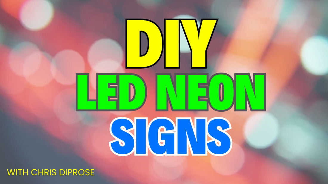 DIY LED Neon Sign - Step By Step Guide & Tutorial