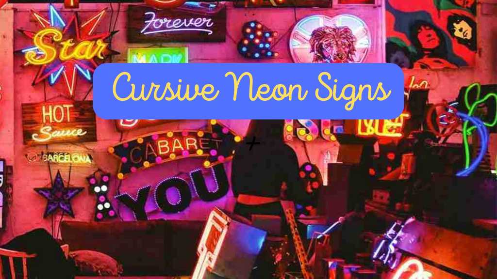 Cursive Neon Sign - Pro Tips + Video Guide - Voodoo Neon
